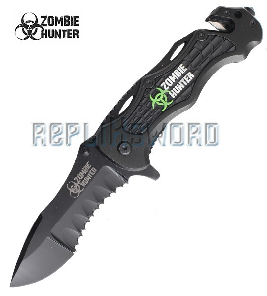 Couteau Zombie Hunter Master Cutlery Black