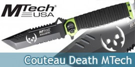 Couteau Death Green MTECH Master Cutlery