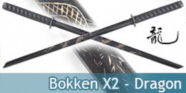 Bokken X2 - Dragon