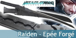 Metal Gear Solid Rising - Raiden Katana Forgé 