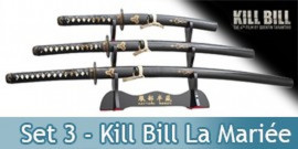 Set 3 Katanas - La Mariée - Maru