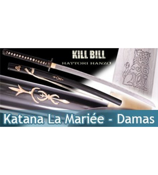 Bushido - Kill Bill Katana Forgé La Mariée - Damas