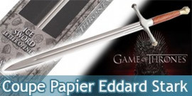 Game of Thrones Ouvre-lettre Eddard Stark Epée