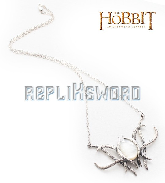 Le Hobbit Galadriel Pendentif Broche Argent NN1283