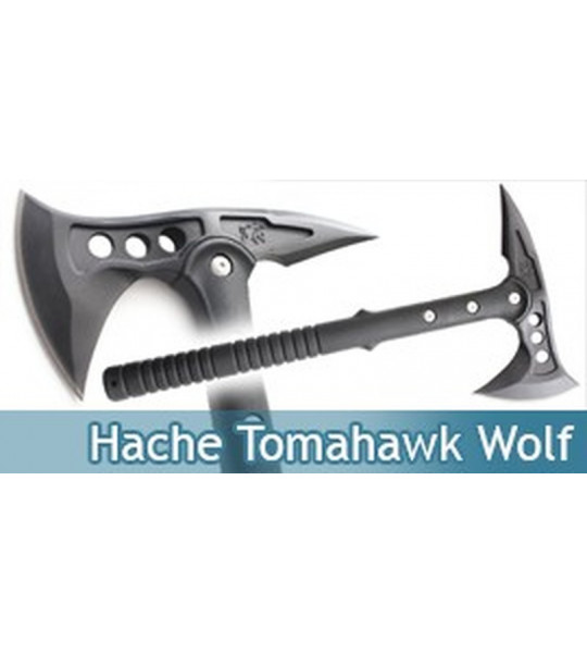 Hache - Hachette - Tomahawk Black Wolf