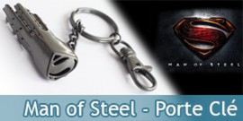 Porte Clé Man of Steel Bijou NN4130