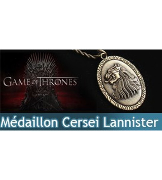 Game of Thrones - Médaillon de Cersei Lannister NN0082