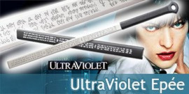 Ultraviolet Epée de Violet Katana et Fourreau