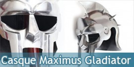 Casque Gladiateur Maximus Gladiator