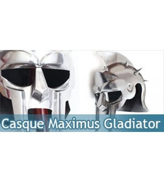 Casque Gladiateur Maximus Gladiator