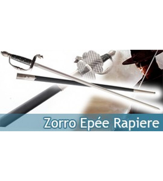 Epée Rapiere du Masque de Zorro