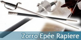 Epée Rapiere du Masque de Zorro