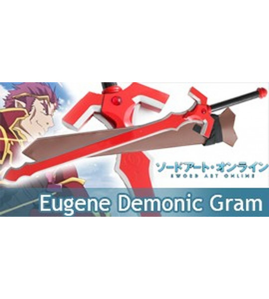 Sword Art Online Eugene Epée Demonic Sword Gram