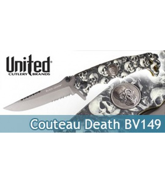 Couteau Death BV149 United Cutlery Black Legion
