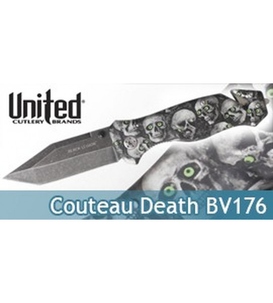 Couteau Death BV176 United Cutlery Black Legion