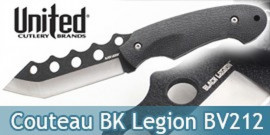 Couteau Black Legion BV212 United Cutlery