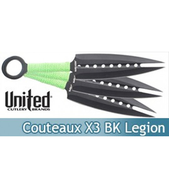 Set 3 Couteaux de Lancer BV213 United Cutlery