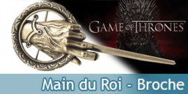 Broche Main du Roi Game of Thrones NN0036 Bijou