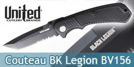 Couteau Pliant Black Legion BV156 United Cutlery