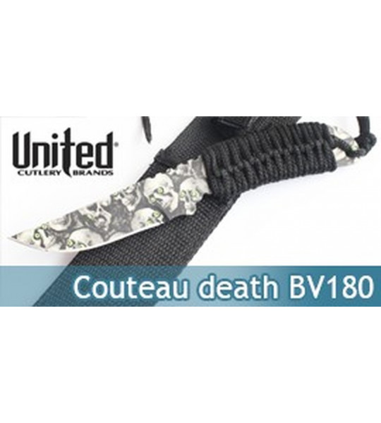 Couteau Death Black Legion BV180 Poignard