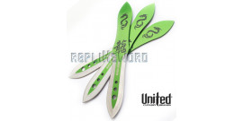 Set 3 Couteaux de Lancer BV194 Green Dragon