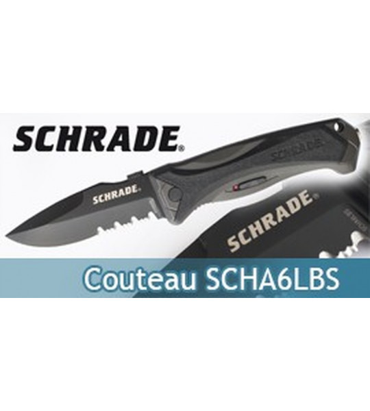 Couteau Pliant Schrade SCHA6LBS