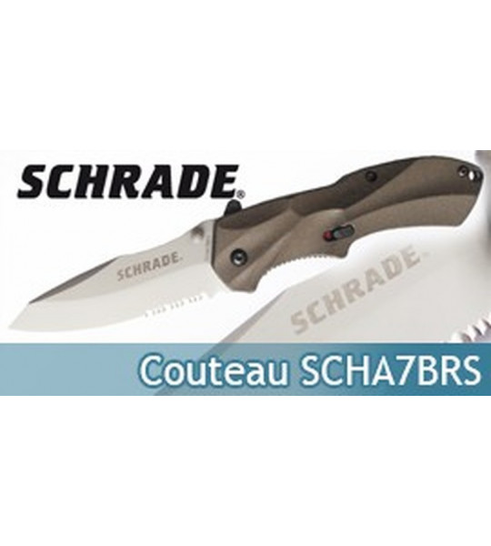 Couteau Pliant Schrade SCHA7BRS