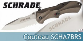 Couteau Pliant Schrade SCHA7BRS