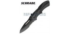 Couteau de Poche Schrade SCHA7BS Black Edition