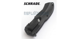 Couteau de Poche Schrade SCHA7BS Black Edition