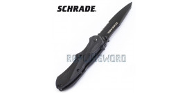 Couteau de Poche Schrade SCHA7BS Black Edition