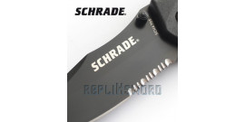 Couteau de Poche Schrade SCHA7BS Black Edition