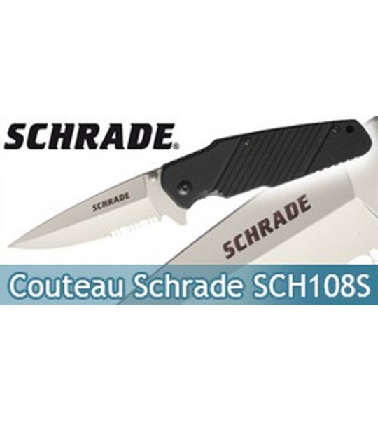 Couteau Schrade Pliant SCH108S