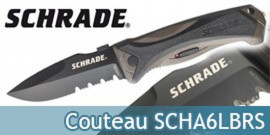 Couteau Schrade SCHA6LBRS Ouverture Assistée