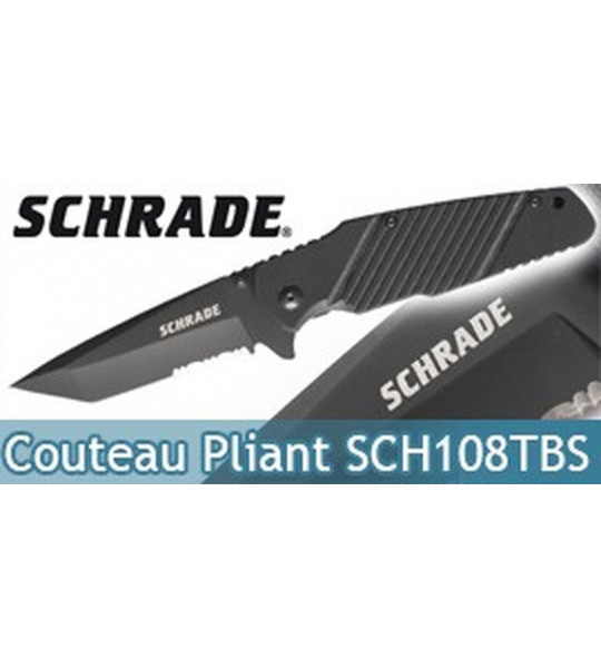 Couteau de Poche Schrade SCH108TBS