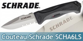 Couteau Pliant Schrade SCHA6LS Ouverture Assistée