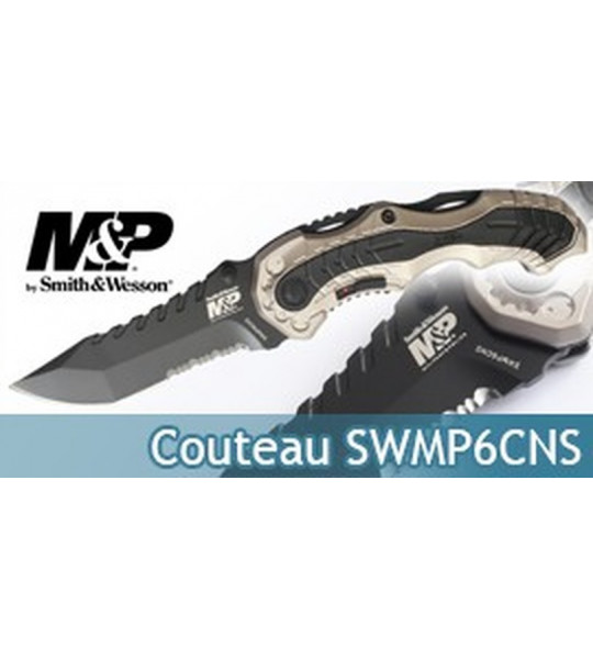 Couteau Pliant Smith & Wesson SWMP6CNS
