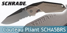 Couteau Pliant Schrade SCHA5BRS