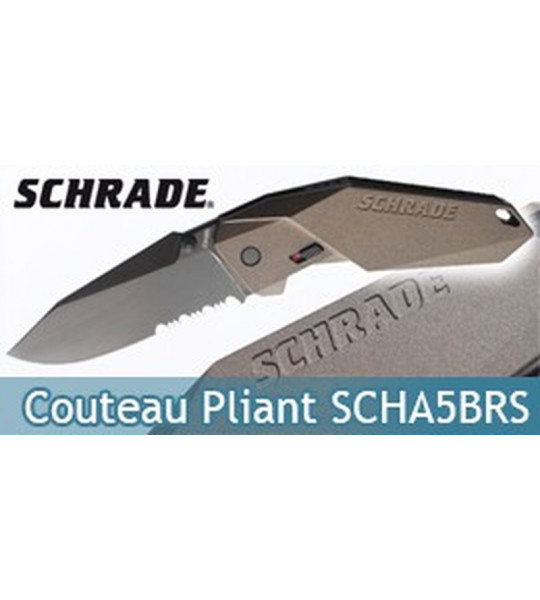 Couteau Pliant Schrade SCHA5BRS