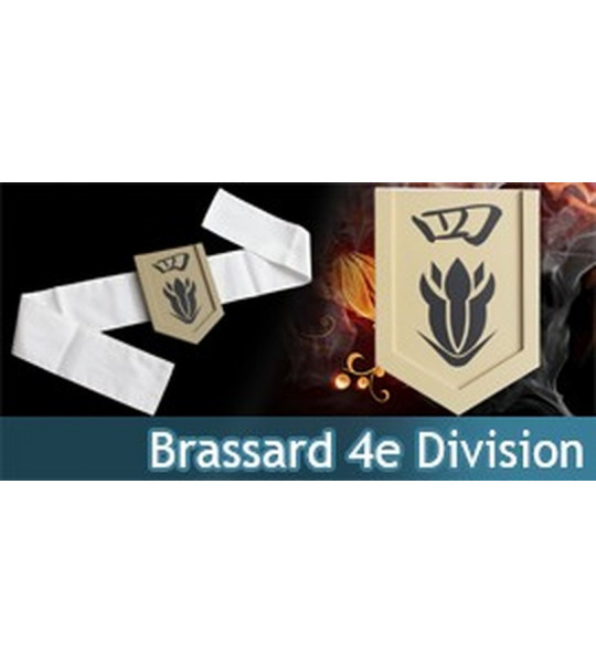 Brassard 4eme Division - Capitaine Jūshirō Ukitake