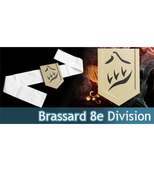 Brassard 8eme Division - Capitaine Kyouraku Shunsui