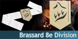 Brassard 8eme Division - Capitaine Kyouraku Shunsui