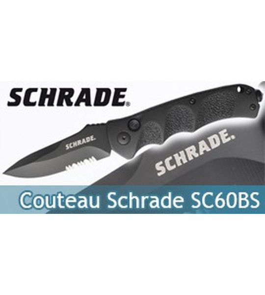 Couteau Pliant Schrade SC60BS