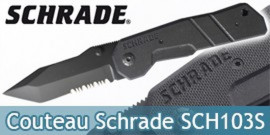 Couteau de Poche Schrade SCH103S Tanto