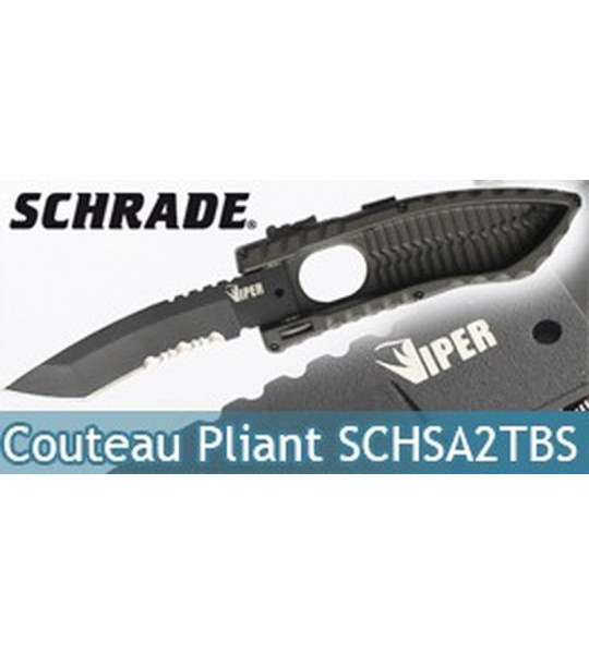Couteau Schrade SCHSA2TBS