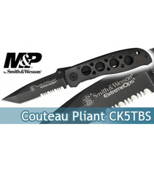 Couteau Pliant Smith & Wesson CK5TBS