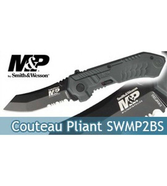 Couteau Pliant Smith & Wesson SWMP2BS