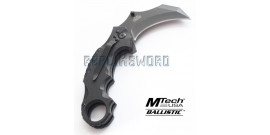 Couteau Karambit Mtech Ballistic MX-A815BK