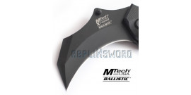 Couteau Karambit Mtech Ballistic MX-A815BK