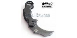 Couteau Karambit Mtech Ballistic MX-A815BK